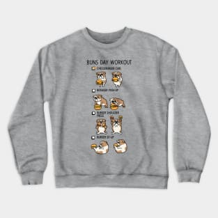 Buns Day Workout Crewneck Sweatshirt